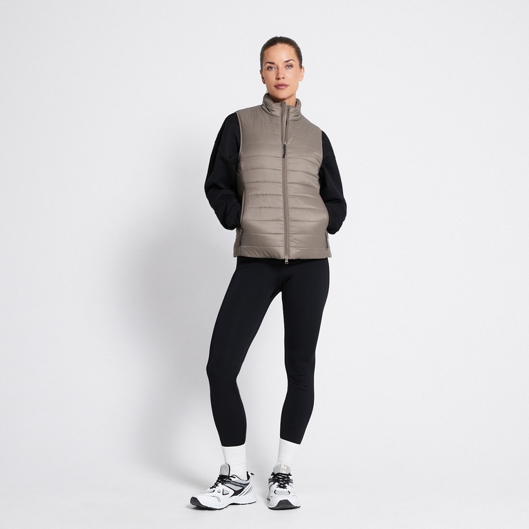 Lightweight vest "Boda" Soft Brown